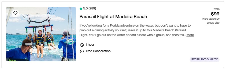 Parasail Flight