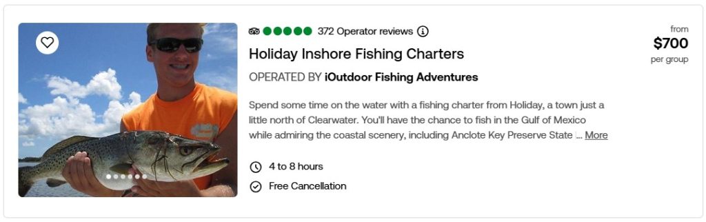 fishing trips