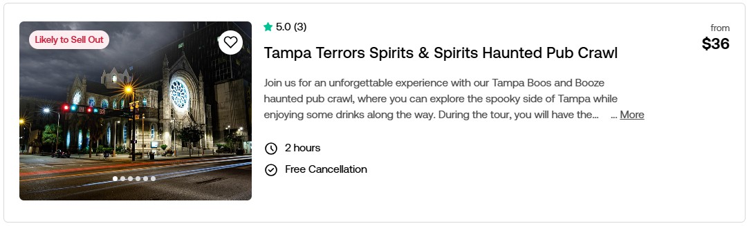 ghost tours
