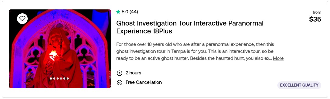 ghost tours