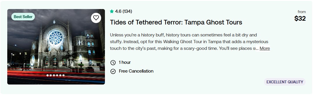 ghost tours